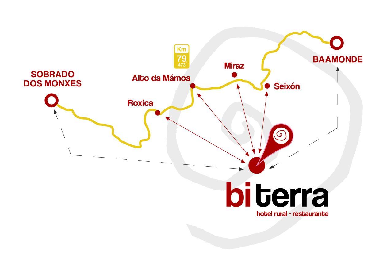 Bi Terra Tu Descanso Zona Miraz Sobrado Hotel Friol Eksteriør billede